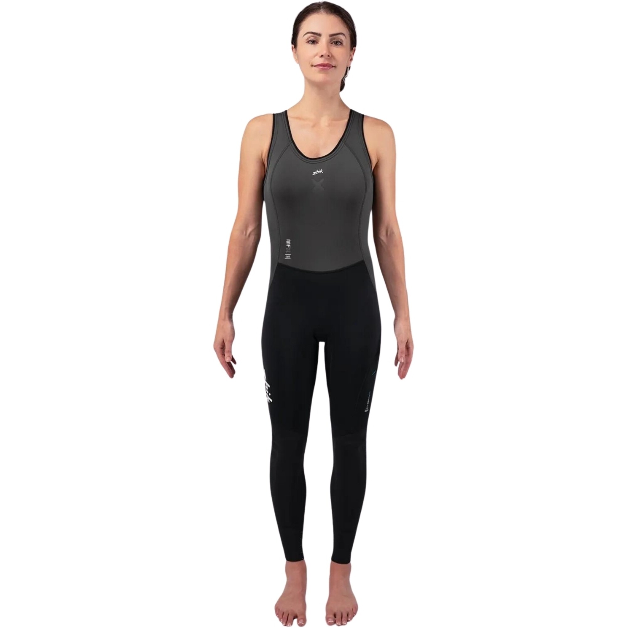 2024 Zhik Womens Microfleece X Skiff Long John Wetsuit SKF0580 Black